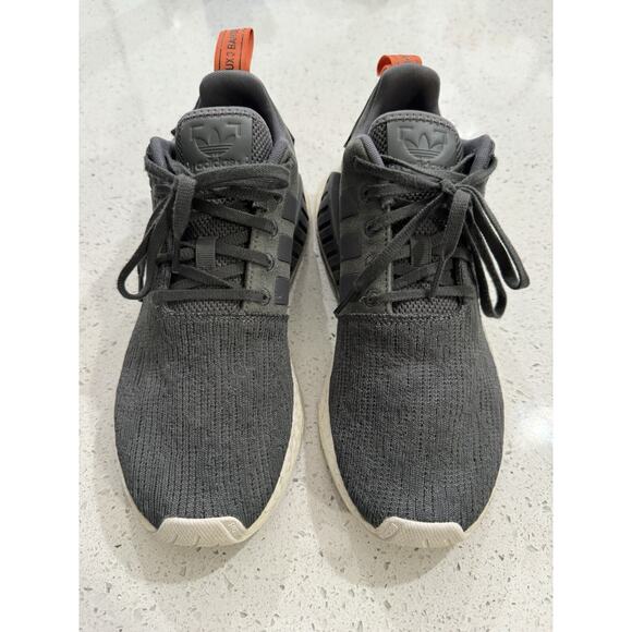 Adidas Originals Mens NMD Running Shoes Gray Low Top Sneakers Size 8.5 main image 4